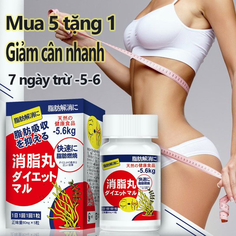 7 ngày giảm cân nhanh/chiết xuất thực vật nguyên chất/không có tác dụng phụ/1 hộp giảm 3KG/dành cho người khó giảm cân