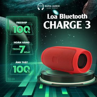 Loa Bluetooth Không dây MiniCharge3 - Vỏ Nhôm, Hổ Trợ Thẻ Nhớ/USB - Bao Test