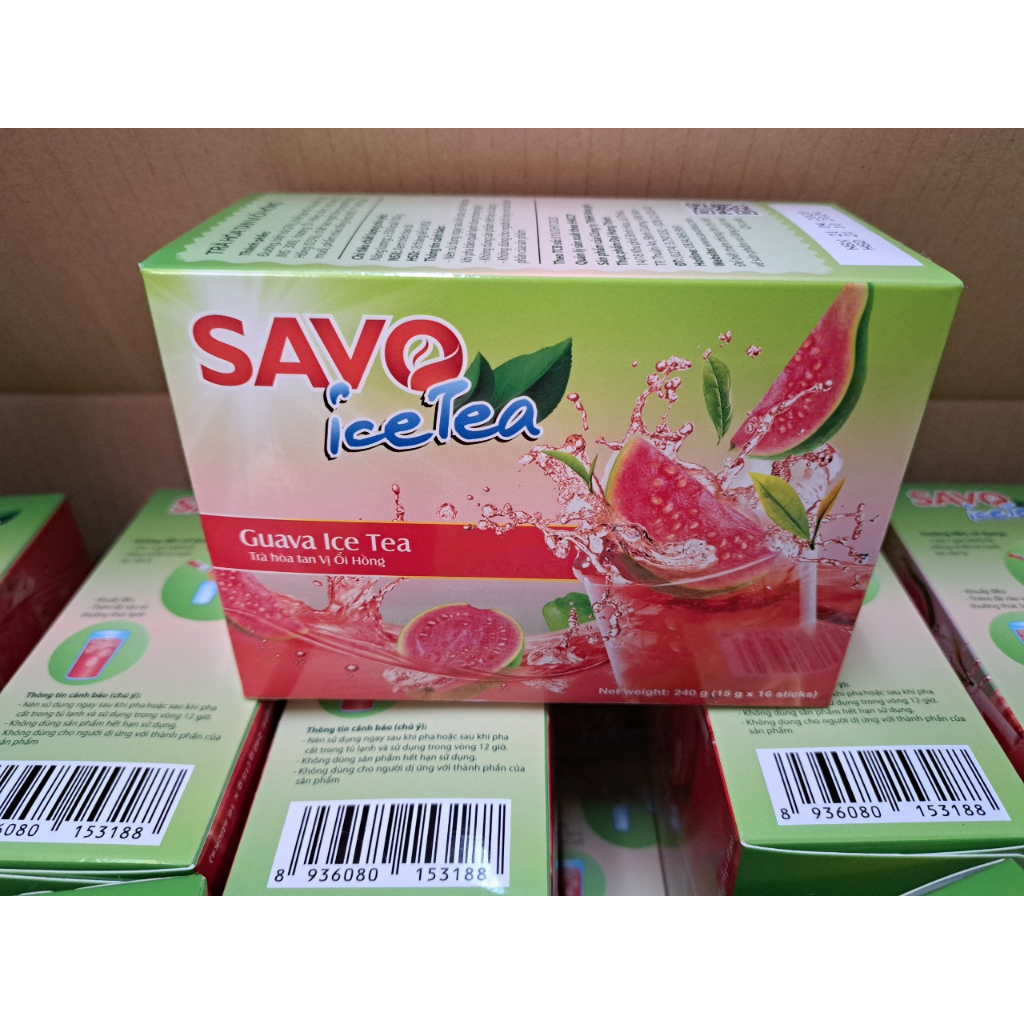 Trà Ổi Hồng Hòa Tan SAVO