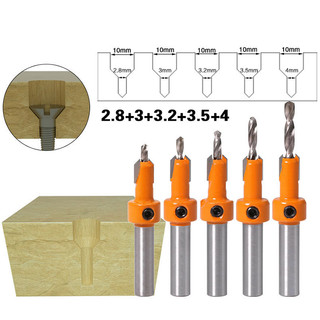 Bộ 5 mũi khoan 2 tầng - mũi khoan âm đầu - bảo hành 6 tháng .