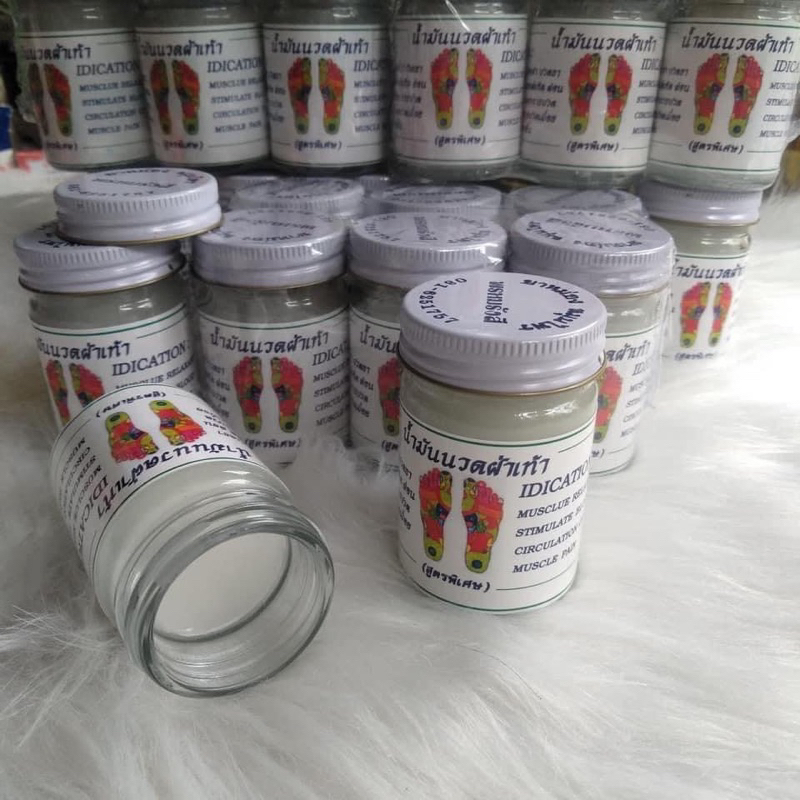 Dầu Xoa Bóp Huyệt Bàn Chân Thái Lan, Giảm Nhức Mỏi Lưu Thông Khí Huyết