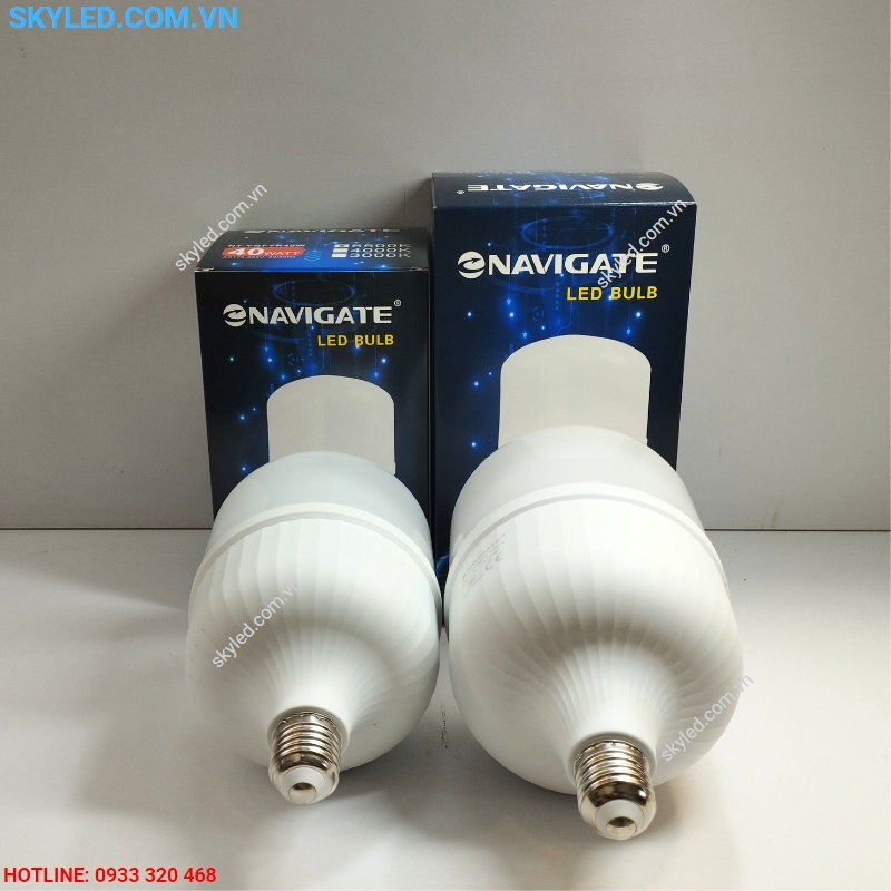 BÓNG LED TRỤ PHONG VÂN 10W-15W-20W-30W-40W-50W ÁNH SÁNG TRẮNG