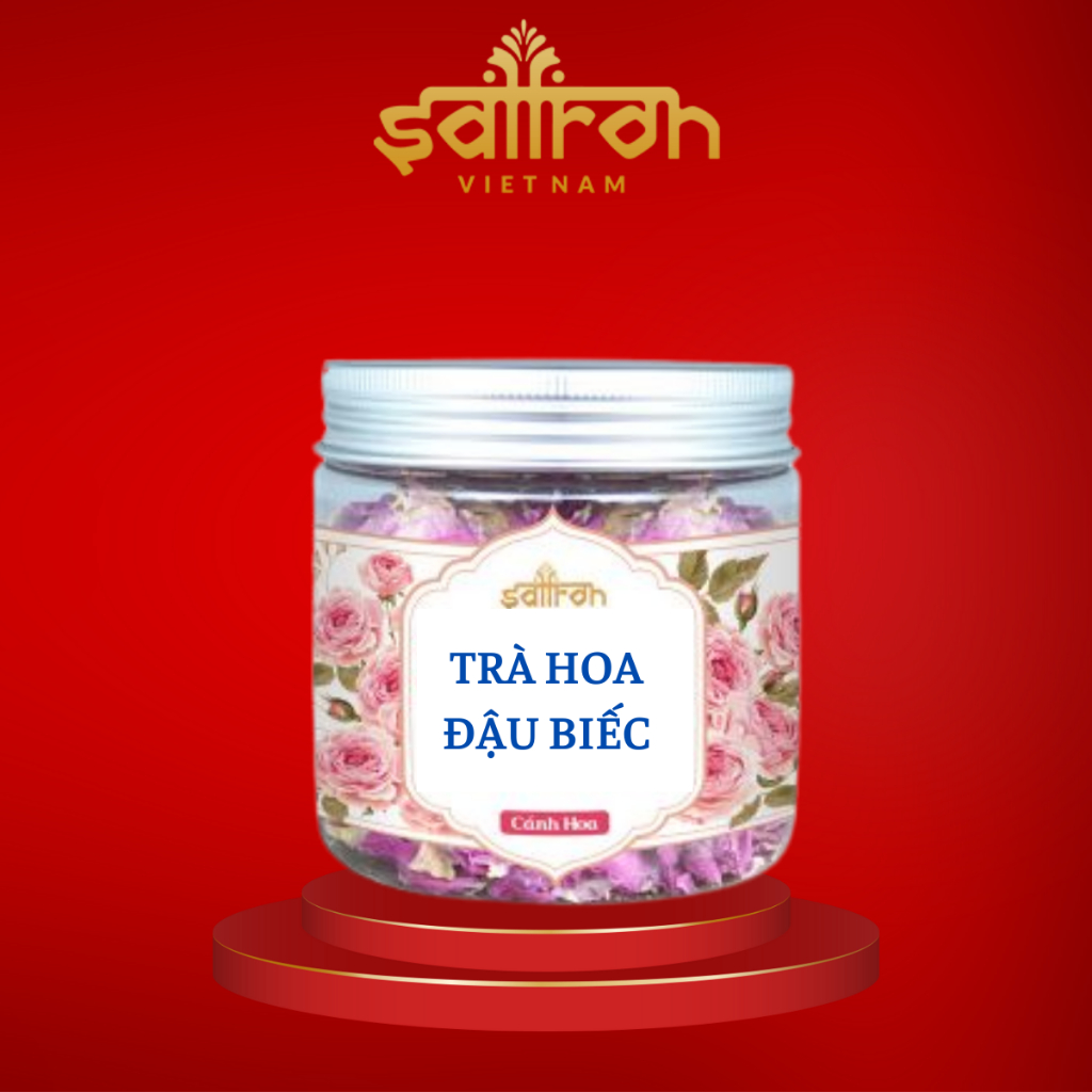 Trà nụ hồng Shiraz thơm nhẹ dễ chịu thương hiệu Saffron Việt Nam