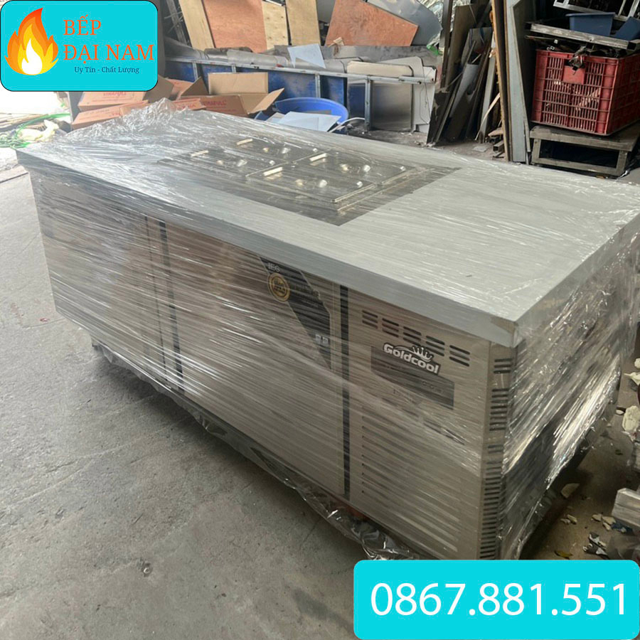 Tủ bàn salad 1500 mm| Tủ đông mát 450 lít