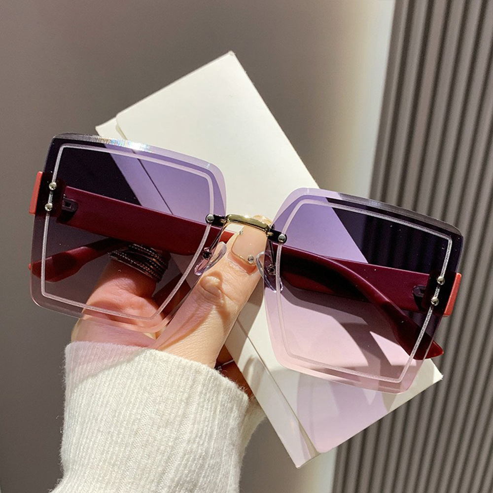 Mắt Kính Râm Mát Nữ Xi Ốc Sang chảnh 724 Chống UV Đi Biển Đi Xe Sang Chảnh - Hata24h