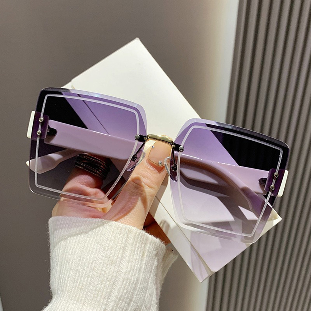 Mắt Kính Râm Mát Nữ Xi Ốc Sang chảnh 724 Chống UV Đi Biển Đi Xe Sang Chảnh - Hata24h