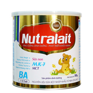 Sữa Bột Nutralait BA (700g) Cho trẻ nhẹ cân.