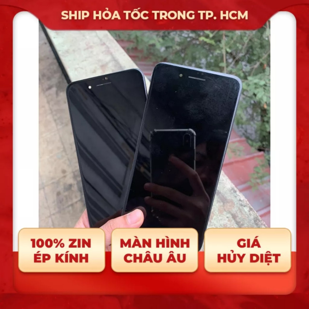 Màn hình Zin Ép kính máy thay thế cho IP 7 Plus DTP