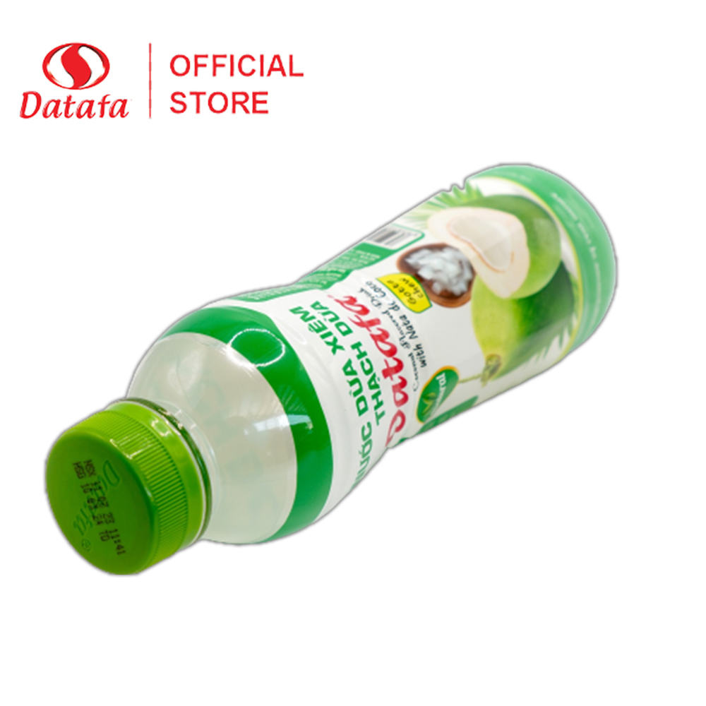 Nước Dừa Xiêm Thạch Dừa DATAFA - Thùng 24 Chai 500ml