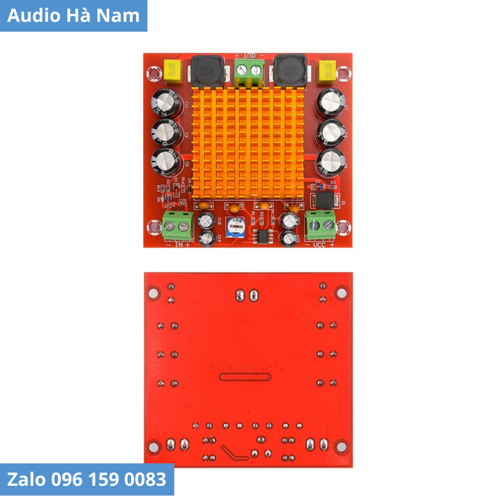 Mạch khuếch đại kỹ thuật số XH-M544 chip TPA3116D2 TPA3116 Mono 150W 12-26V