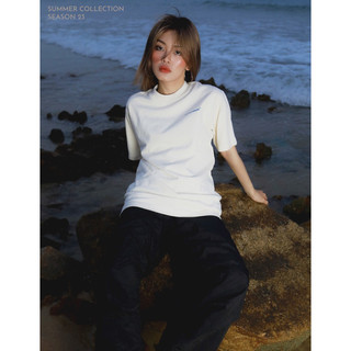 Áo thun oversized ttlt.official Today/blue 100% cotton 280gsm