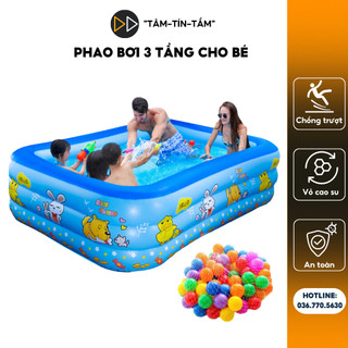 Bể bơi và bơm hơi, Bể bơi phao Cỡ lớn cho bé và gia đình