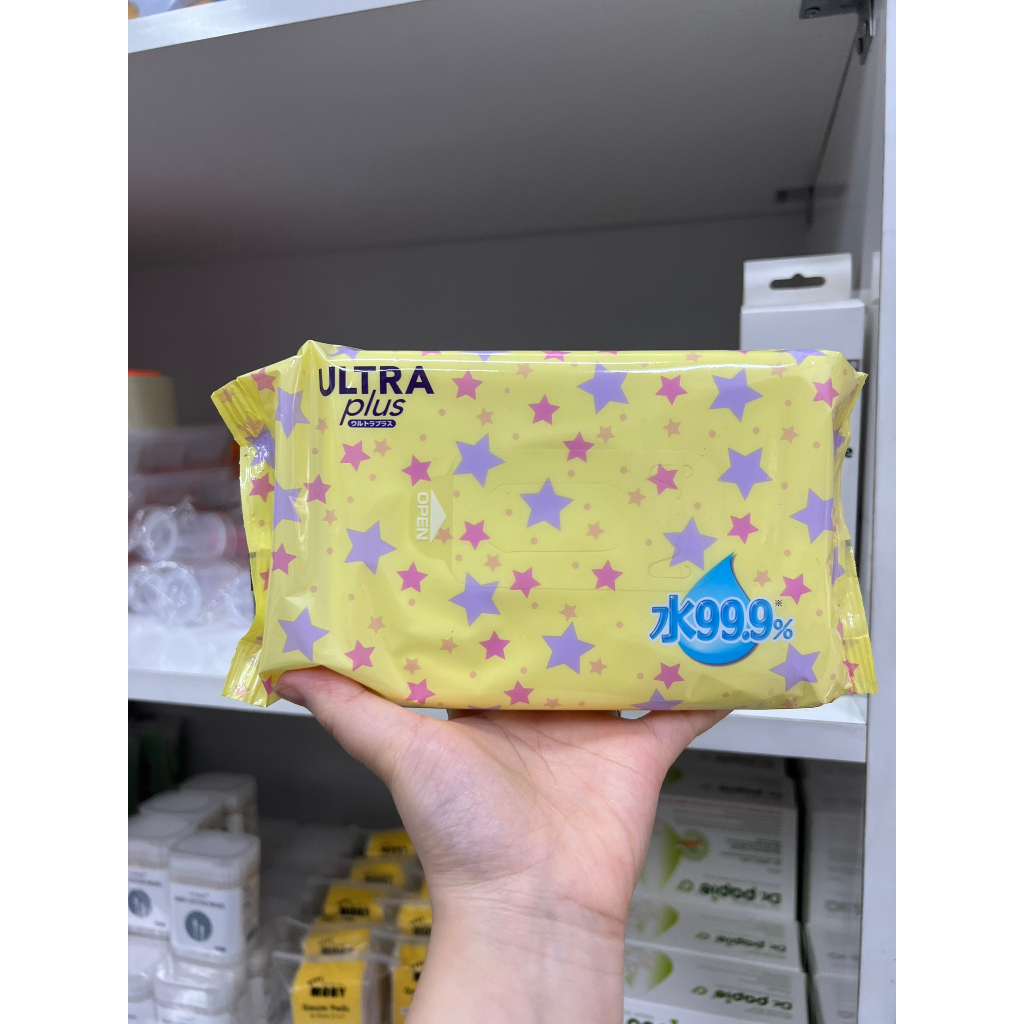 Giấy ướt Meiji không mùi, không màu, không kích ứng, siêu mềm an toàn cho bé gói 80 tờ Meiji - 𝐁𝐞𝐚𝐧 𝐒𝐭𝐨𝐫𝐞