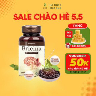 BỔ NÃO BRICINA – Địa Long bảo huyết hỗ trợ tan cục máu đông, hỗ trợ sau tai biến do tắc mạch máu