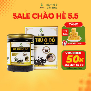 Hà thủ ô chiết xuất mật ong giảm rụng tóc , kích mọc tóc , viên hà thủ ô mật ong bổ máu , đẹp da LHTOV500