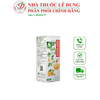 Siro hỗ trợ giảm ho, đau rát họng, bổ phế tiêu đờm Acolazo chai 100 ml