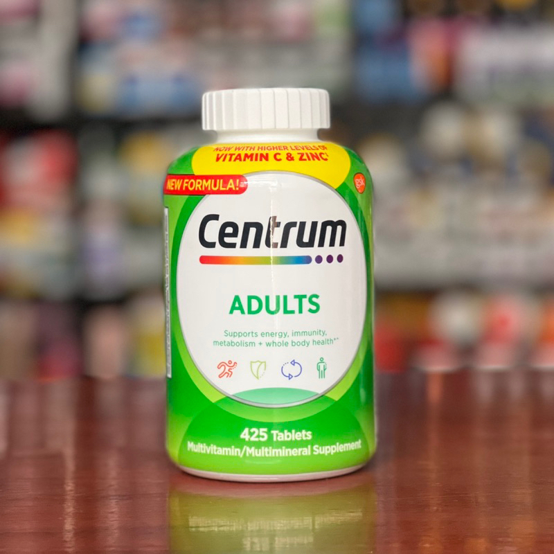 Mẫu mới nhất Vitamin tổng hợp Centrum adults 425 viên hàng Mỹ