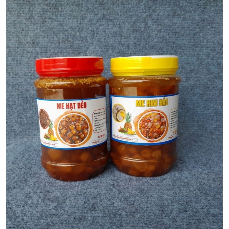 Sale combo 2 hủ: Me rim đác và Me hạt dẻo đặc sản Cần Thơ
