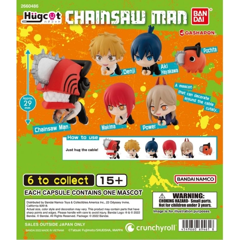 Mô hình leo cáp Hugcot các nhân vật trong Chainsaw Man