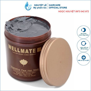 Kem ủ tóc siêu mượt dạng bùn khoáng phục hồi tóc Wellmate 1000ml