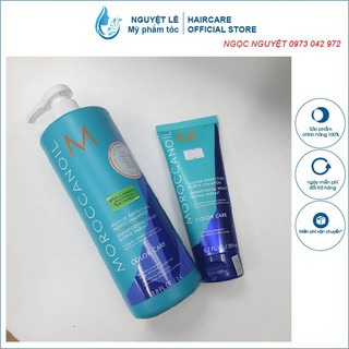 Dầu gội ánh tím khử sắc tố vàng Moroccanoil Blonde Perfecting Purple 1000ml - chính hãng