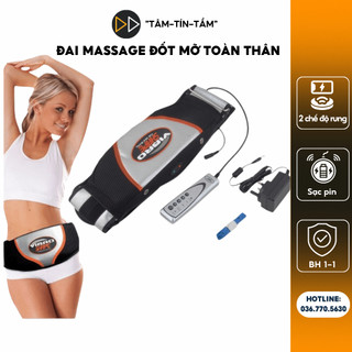 Đai Massage Giảm Mỡ Bụng Vibro Shape, Vòng Eo Săn Chắc- Giảm đau nhức mỏi