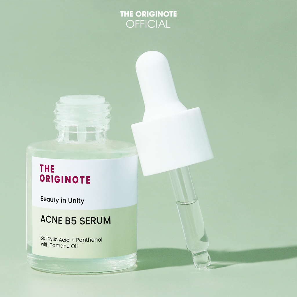 Serum giảm mụn dịu da The Originote Acne B5 Serum với 2.5% Salicylic Acid Panthenol Tamanu Oil 20ml 7611