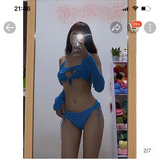 Sét bikini len Ngọc Trinh ( Tặng kèm mút ngực)
