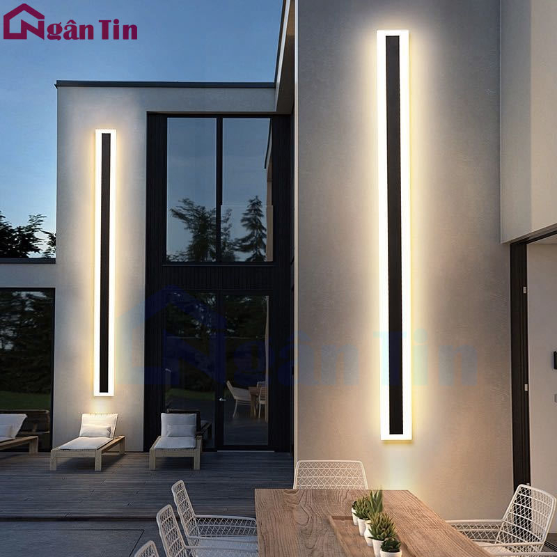 Đèn gắn tường ngoài trời treo tường ốp tường trang trí trong nhà cầu thang VNT225 Ngân Tin