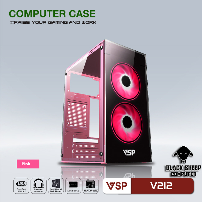 Vỏ Case VSP V212 PINK