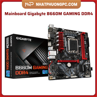 Bo mạch chủ - mainboard gigabyte b660m gaming x ddr4 - hàng chính hãng