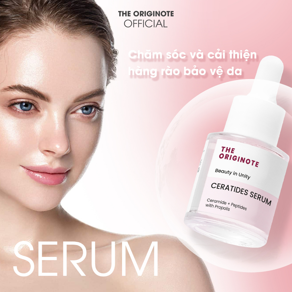 Serum Duy trì hàng rào bảo vệ da The Originote Ceratides Serum với Ceramide và Peptide 20ml 7613