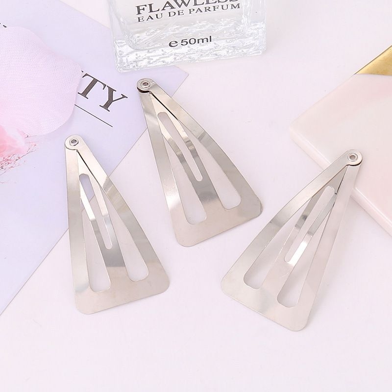 Phôi kẹp tam giác kim loại làm handmade