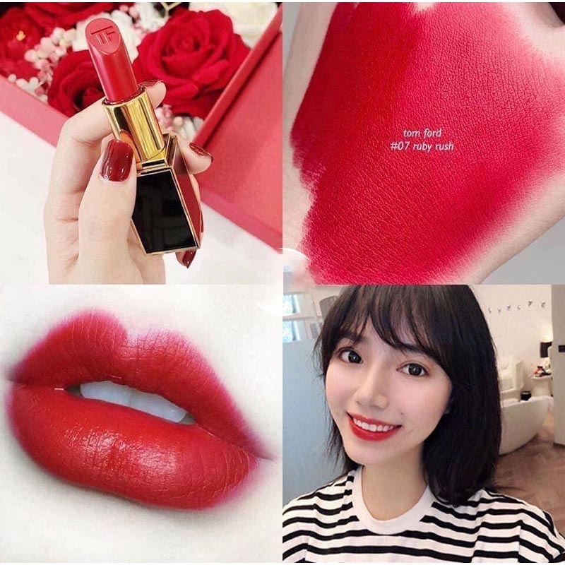 Son Tom Ford Chính Hãng Cao Cấp, Son Lì Tom Ford Sở Hữu Sắc Son Thời Thượng, Quyến Rũ, Tươi Tắn, Rạng Ngời