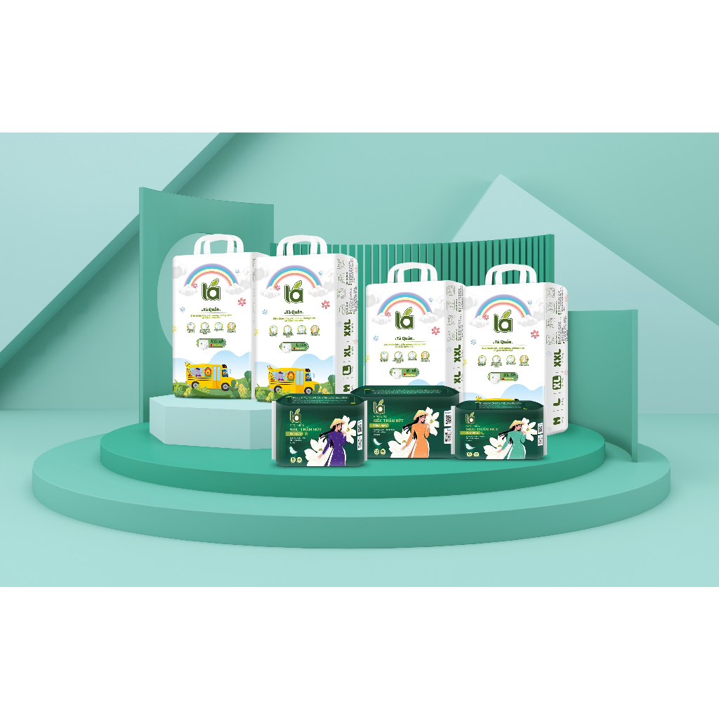 Tã quần trẻ em Lá size L54