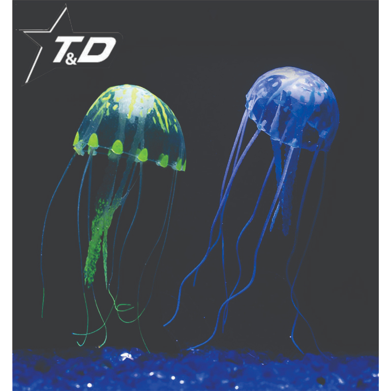 Sứa Giả Trang Trí Hồ Cá