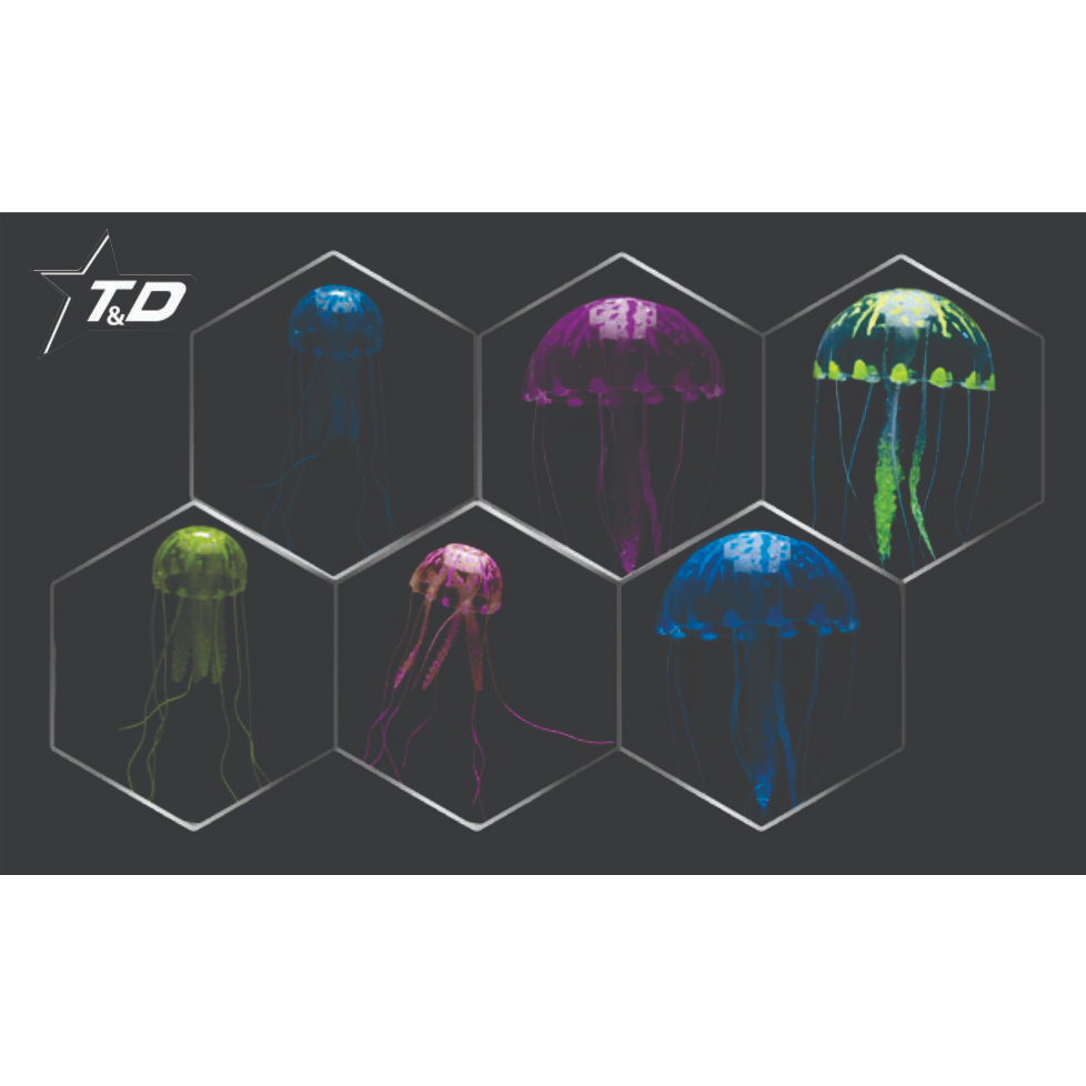 Sứa Giả Trang Trí Hồ Cá