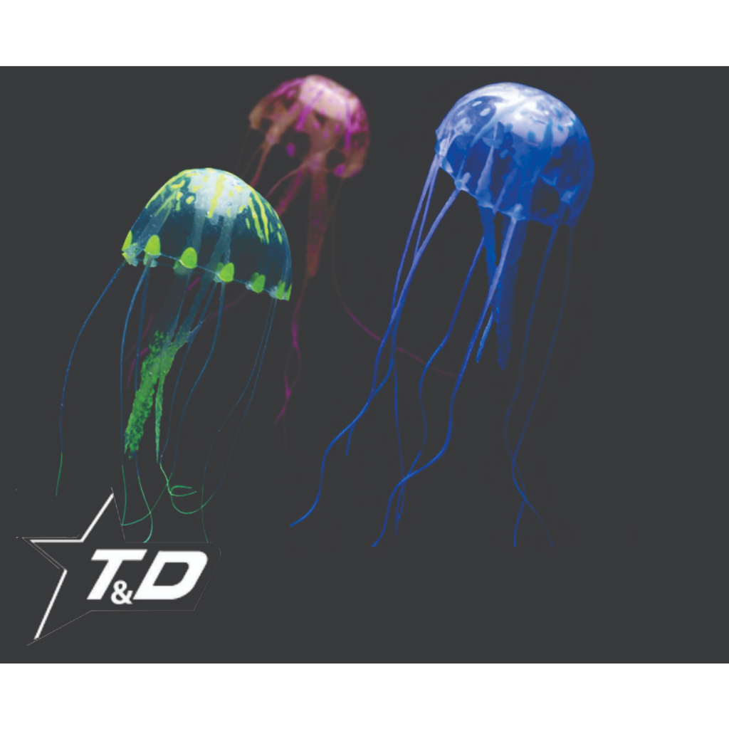 Sứa Giả Trang Trí Hồ Cá