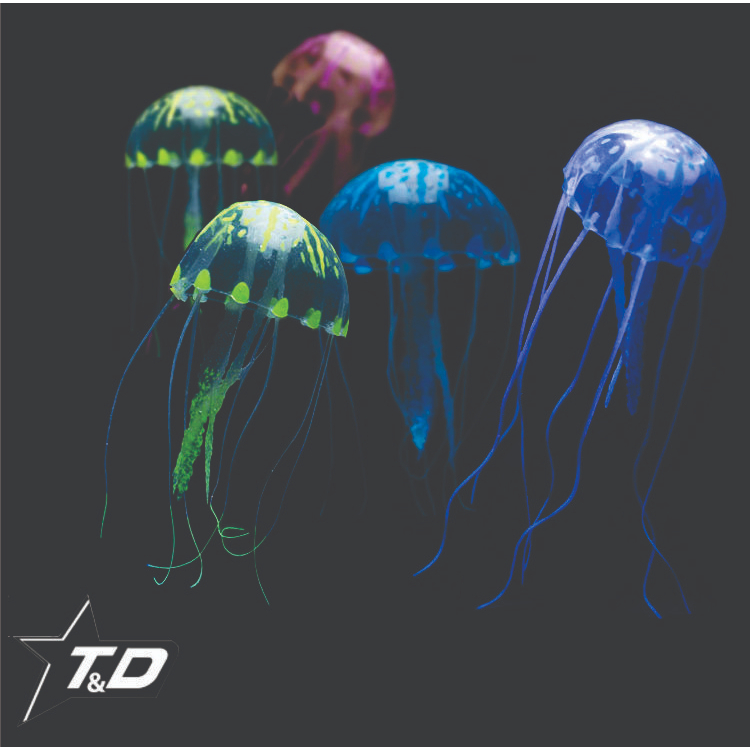 Sứa Giả Trang Trí Hồ Cá