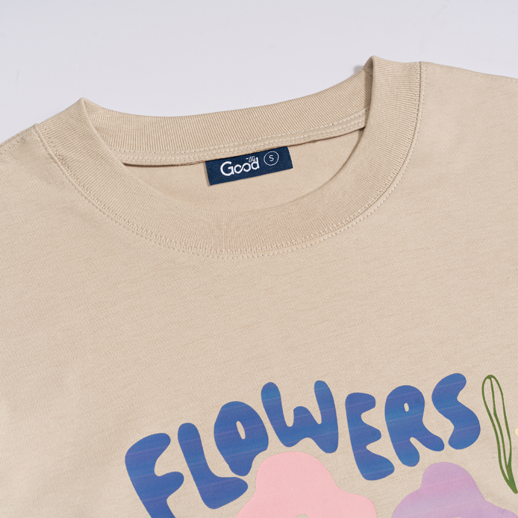 Áo Baby Tee "Flowers" THE GOOD