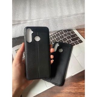 Ốp lưng dẻo giả da Auto Focus Oppo realme 5 pro cao cấp