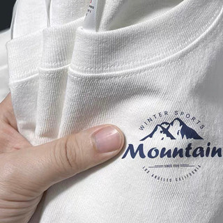 Áo Thun Nam Nữ PROTEX in hình ngọn núi chất liệu cotton thoáng mát và mềm mịn kiểu dáng Unisex