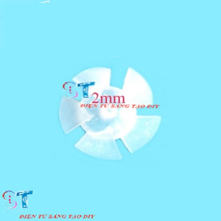 Cánh quạt máy sấy tóc dc 5 cánh trục 2mm