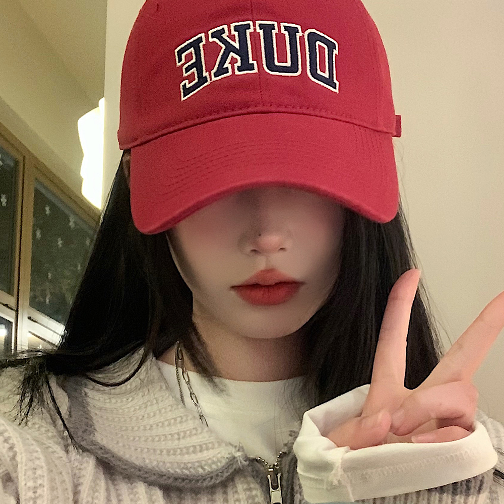 HMH® Mũ Lưỡi Trai Thêu Chữ Phong Cách Hàn Quốc Thời Trang Cá Tính Cho Nữ