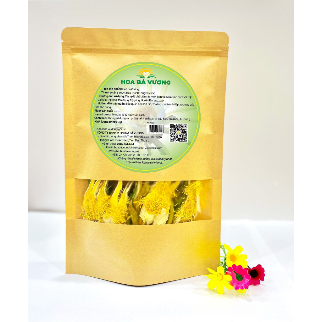 Hoa Thanh Long sấy khô