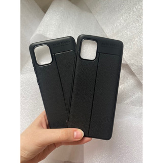 Ốp lưng Cho Oppo Realme C11 / Realme C12 / Realme C15 chống sốc Vân da Auto Focus