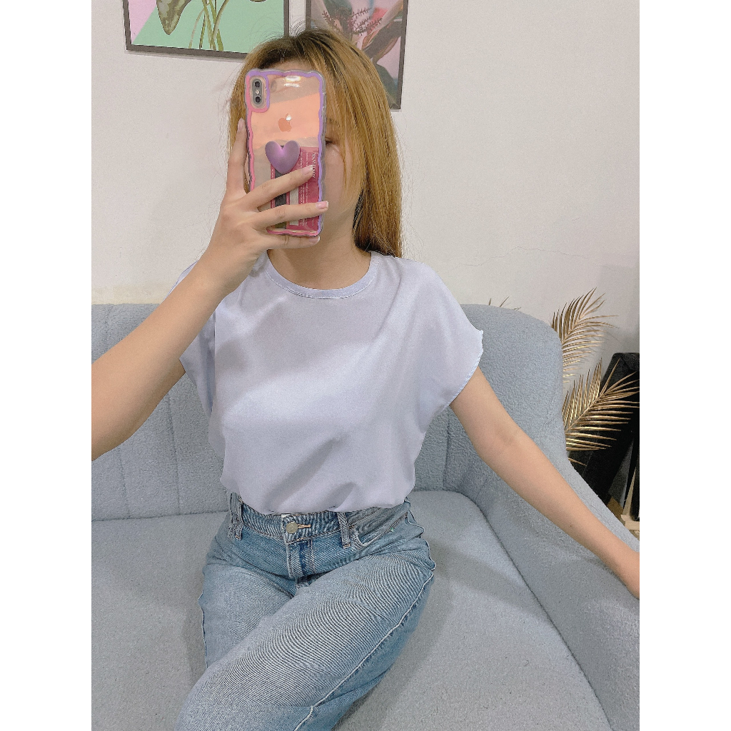 ÁO THUN LỤA FORM RỘNG