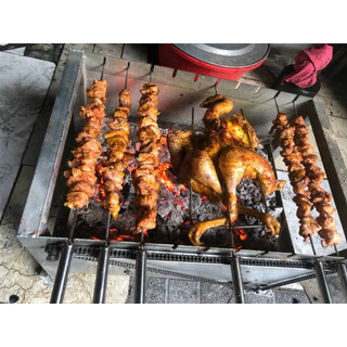 Máy nướng thịt , chả ,vịt quay tự động 10 xiên