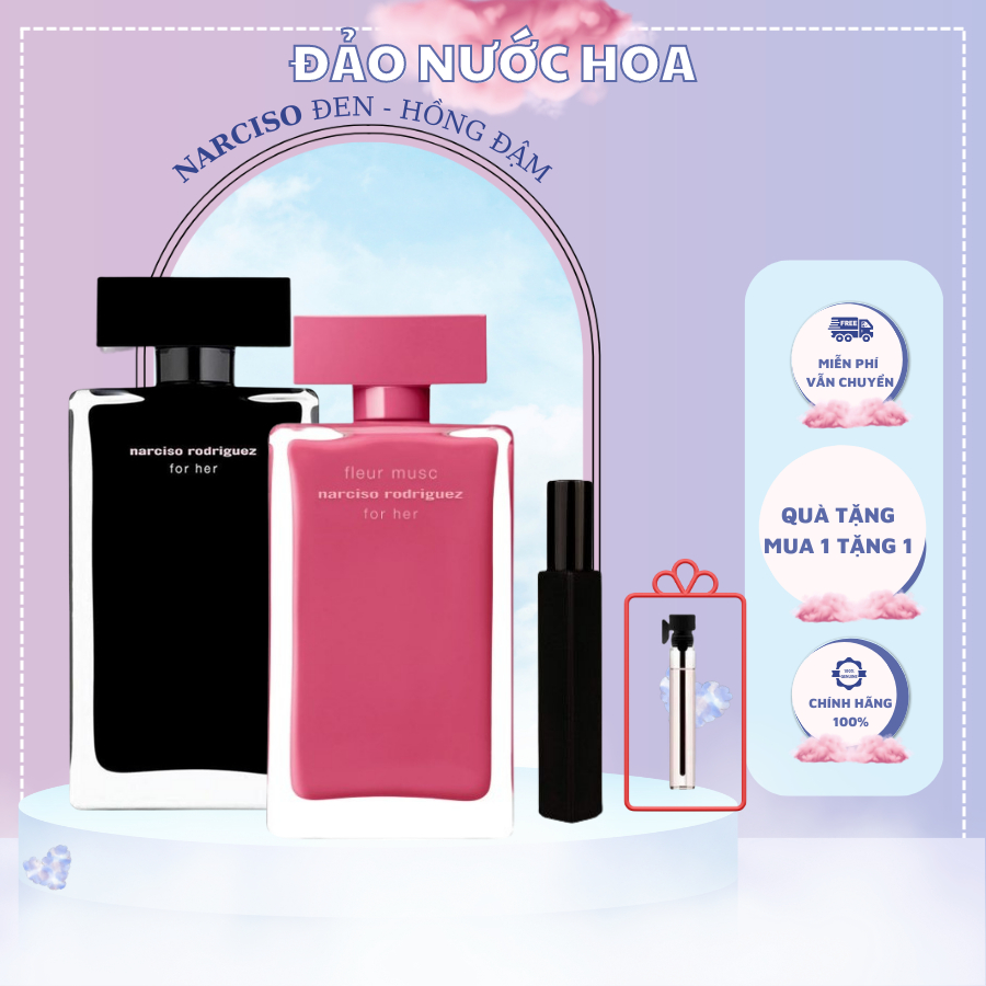 Nước hoa chiết narciso đen 10ml ảnh thật nước hoa nữ bảo bối quyến rũ đảo nước hoa - A11