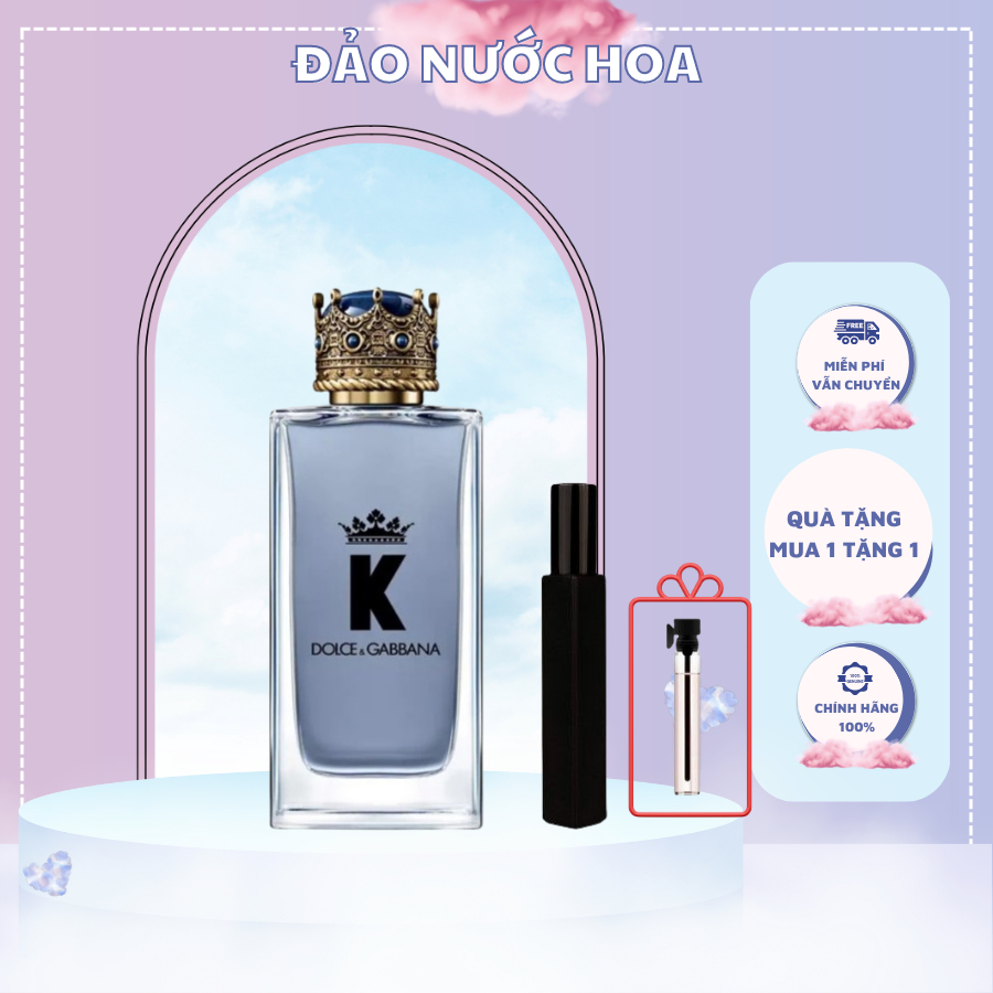 Nước Hoa D&G King Nước Hoa Nam Bán Chay Hương Thơm Cuốn Hút Đảo Nước Hoa - A56